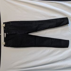 Black High Rise Skinny Jeans